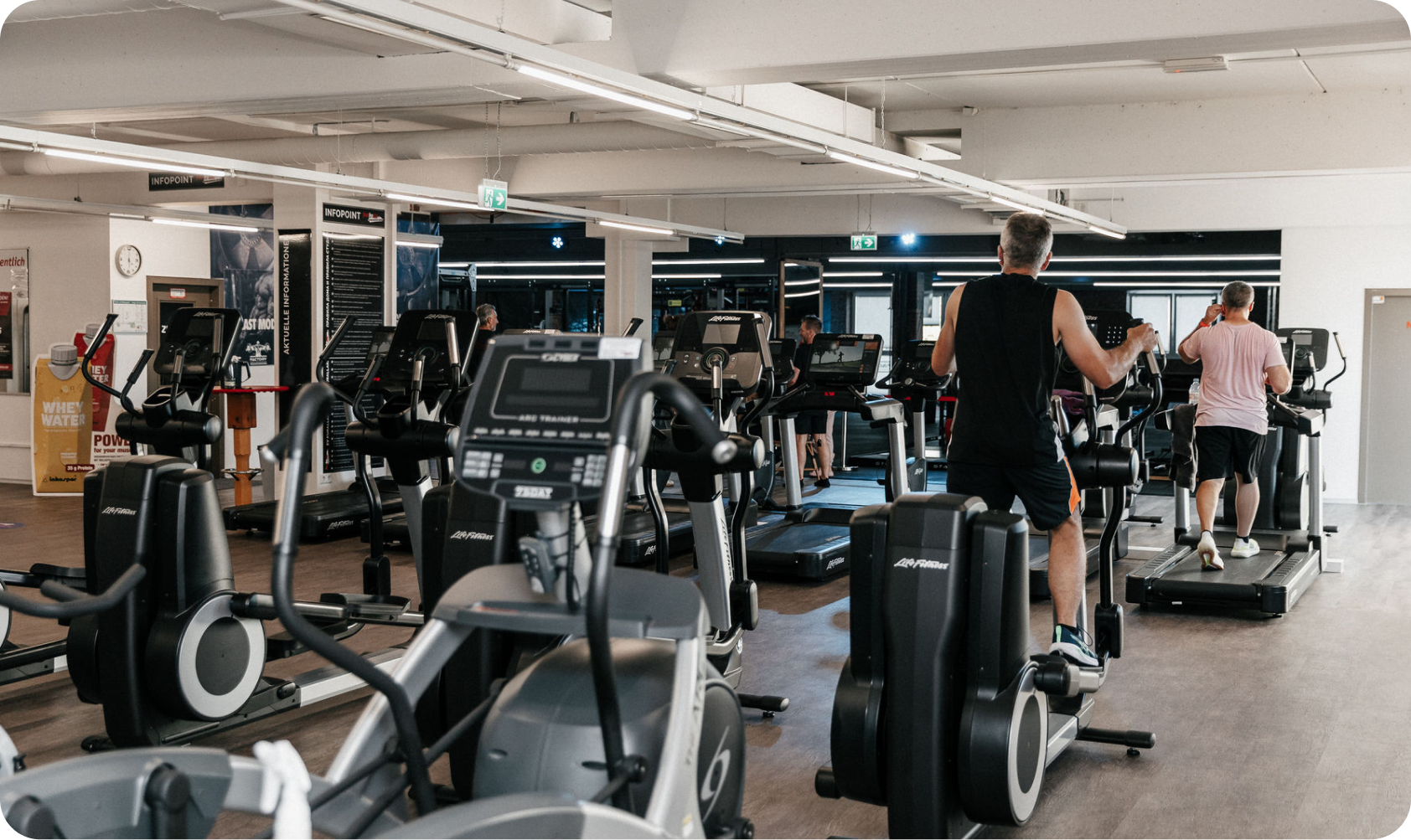 Trainingsbereich in der factboxx