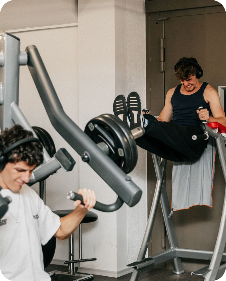Trainingsbereich in der factboxx